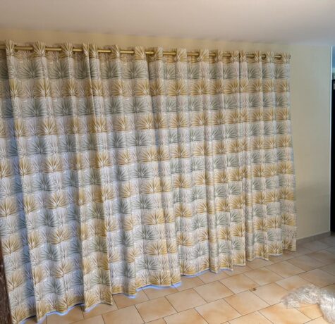 Confection sur mesure rideau et barre