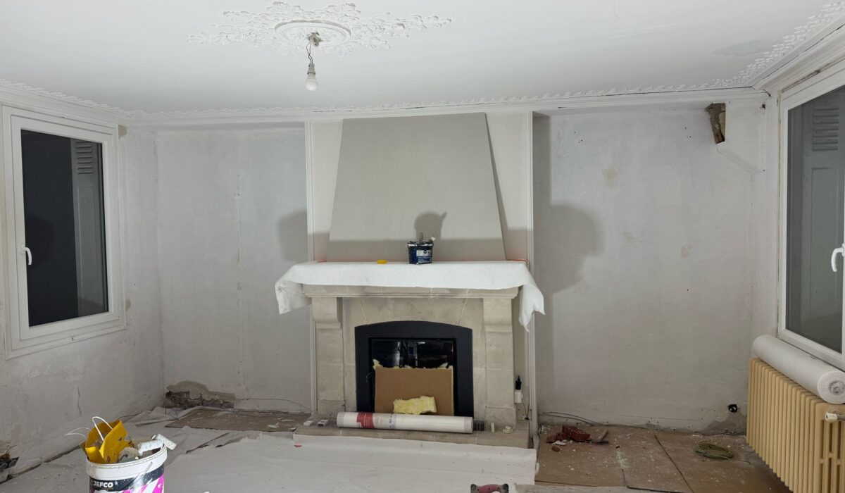 maison ancienne en cours renovation