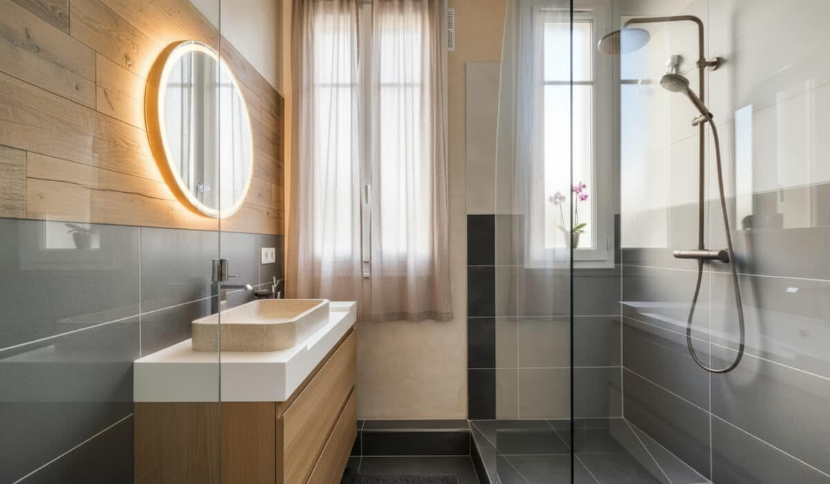 peinture salle de bain moderne